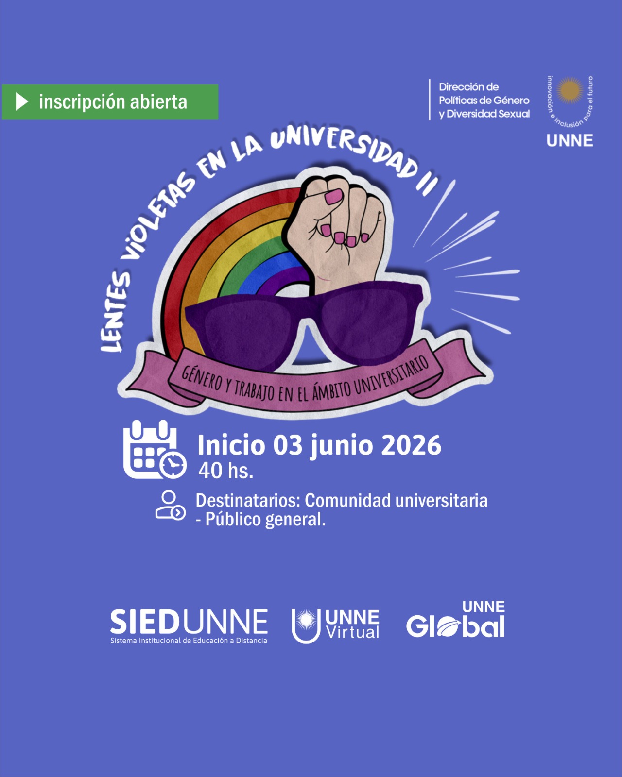 LENTES VIOLETAS EN LA UNIVERSIDAD II: Género y trabajo en el ámbito universitario