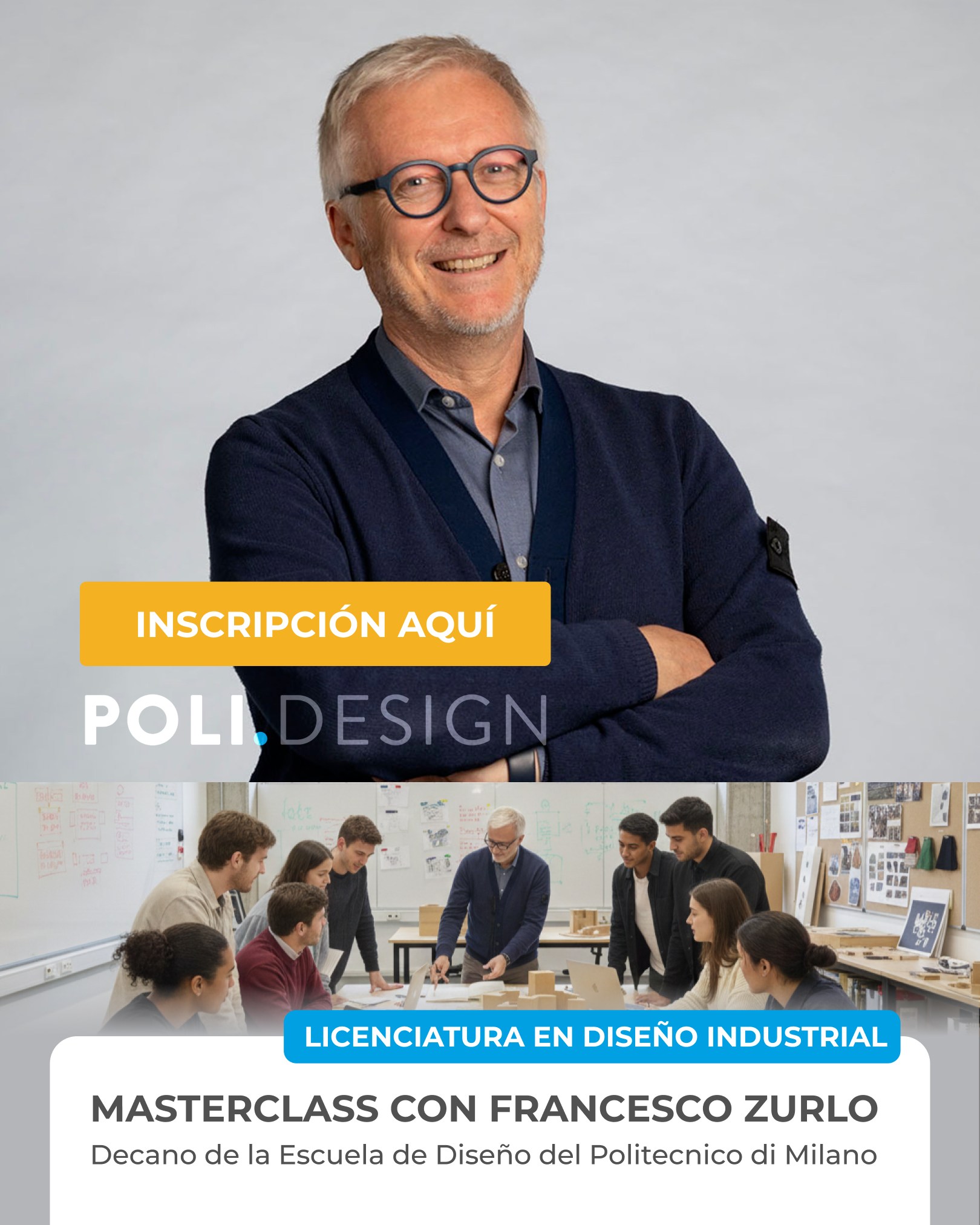 Masterclass internacional en la FAU UNNE con Francesco Zurlo para Docentes y Profesionales