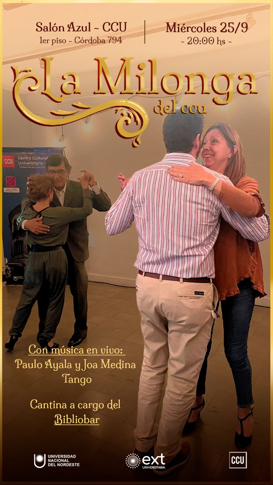 La Milonga de primavera en el CCU