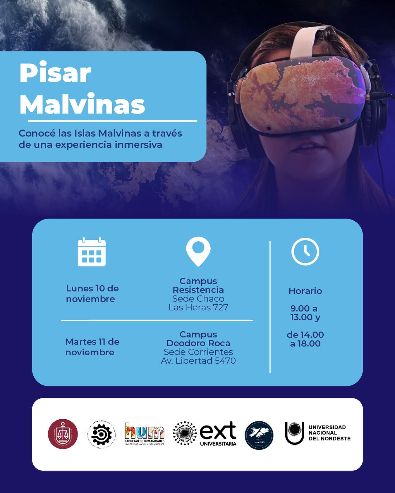 Cerrar los ojos y sentir el viento. Abrirlos… y estar en Malvinas 🇦🇷