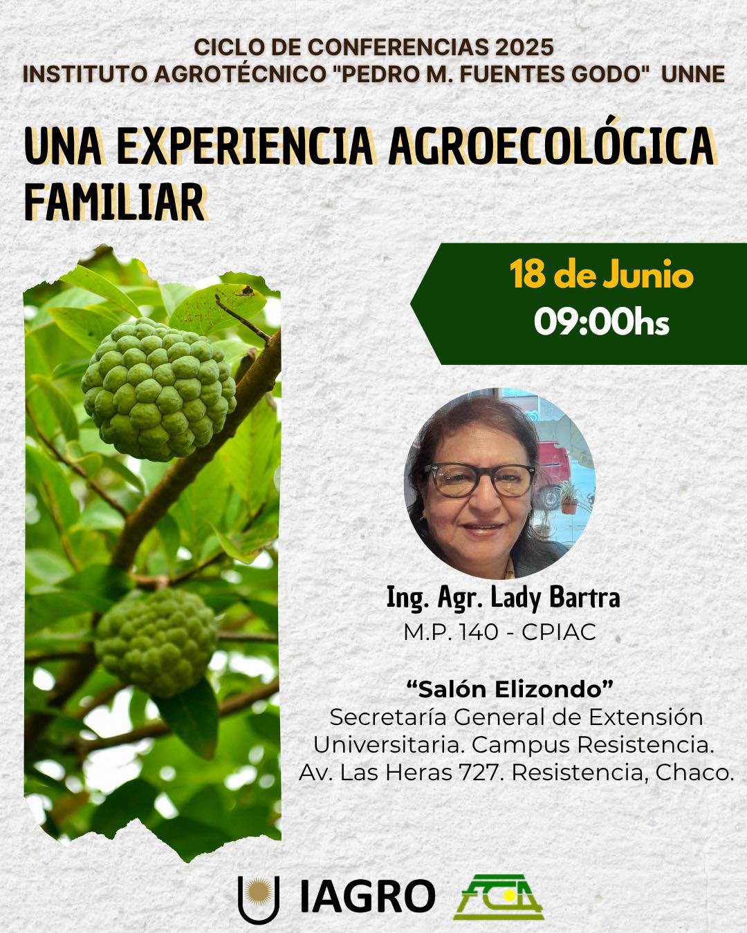 Conferencia "Una experiencia agroecológica familiar"